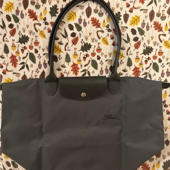 Longchamp Le Pliage L Tote Graphite - Picture 2 of 8
